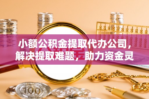 江西小额公积金提取代办公司，解决提取难题，助力资金灵活使用