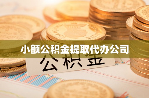 江西小额公积金提取代办公司