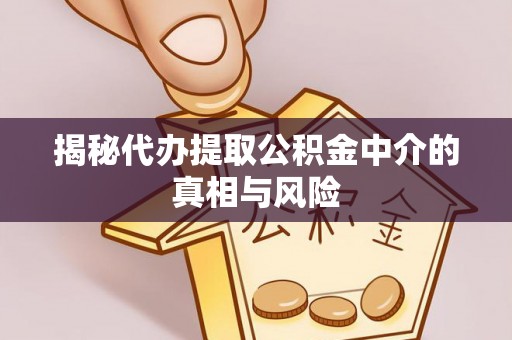 江西揭秘代办提取公积金中介的真相与风险