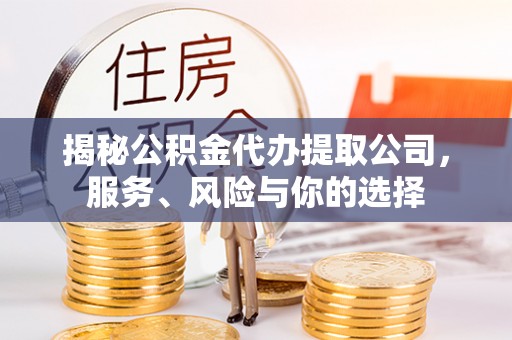 江西揭秘公积金代办提取公司，服务、风险与你的选择