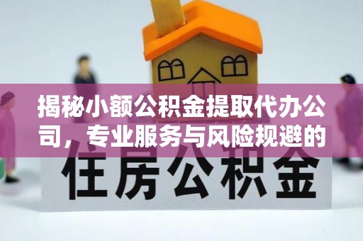 江西揭秘小额公积金提取代办公司，专业服务与风险规避的平衡艺术