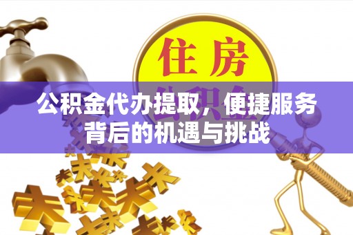 江西公积金代办提取，便捷服务背后的机遇与挑战