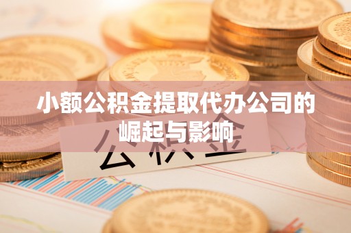 江西小额公积金提取代办公司的崛起与影响